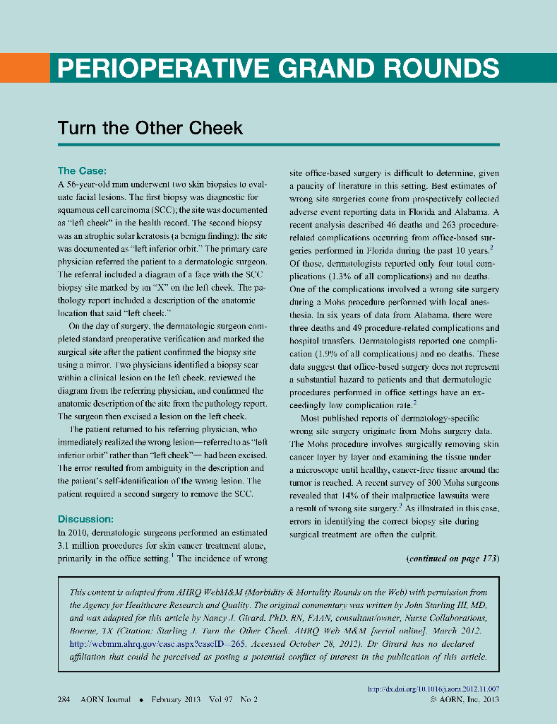 See the attached article. Please use in-text