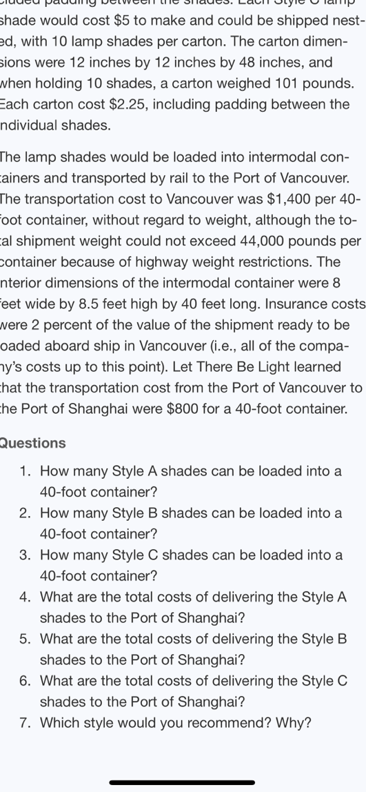 Question 7: Which style would you recommend? Why?