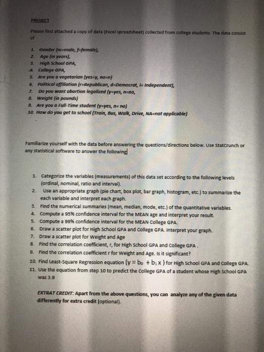 PROIECT Please find attached a copy of data