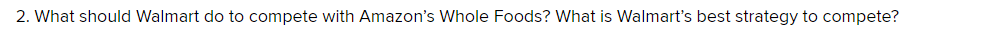 Need the Answer to Question 2. Please make the