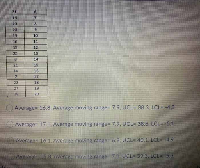 Question 26 (4 points) The values displayed
