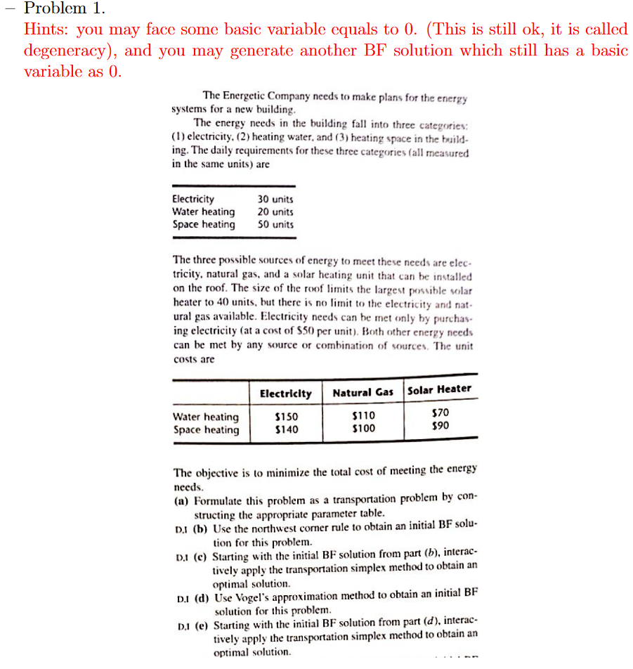 - Problem 1. Hints: you may face some basic