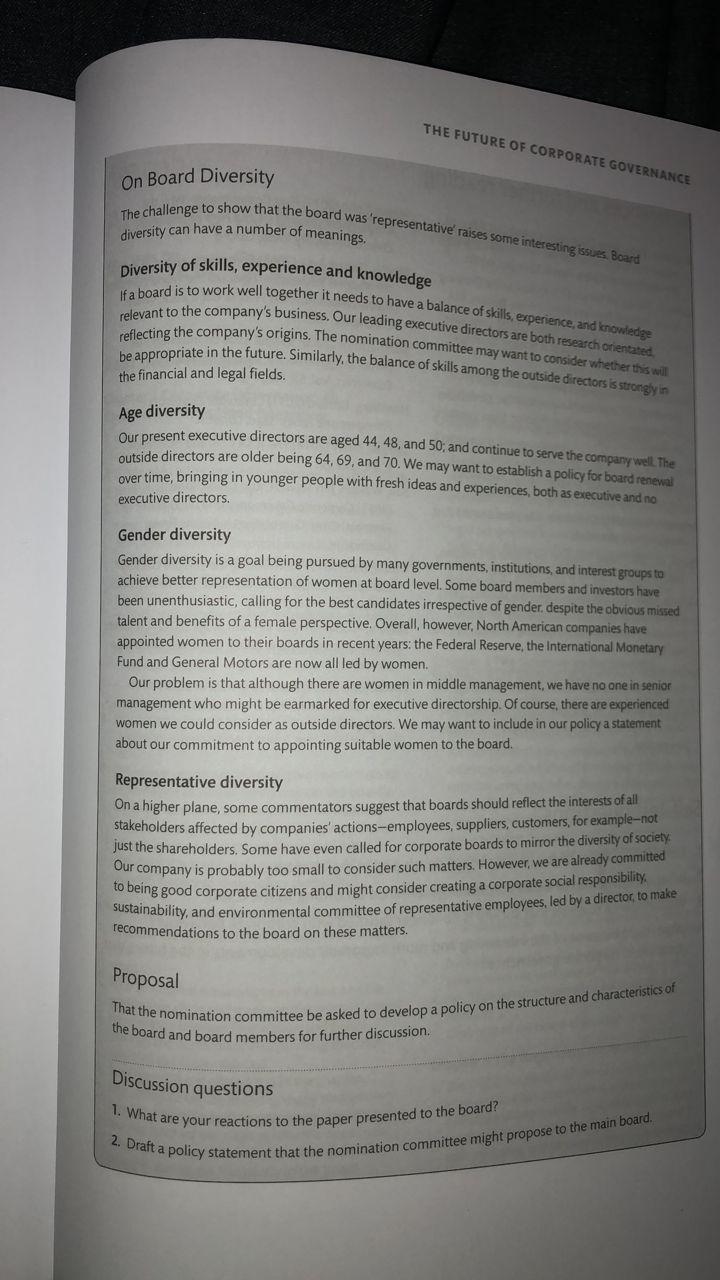 Please help me to understand and answer on