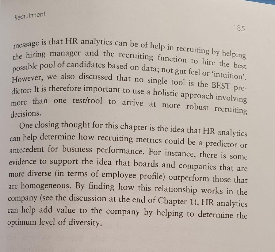 HR Will an Artificial Intelligence-based system