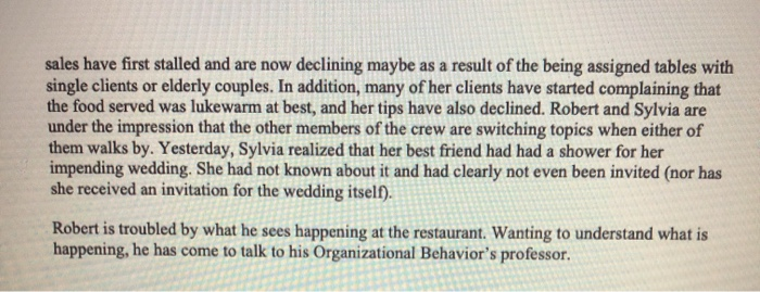 In this assignment, students should read the