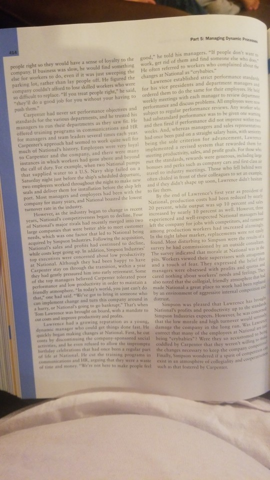 than two sentences. 3. Describe a situation in