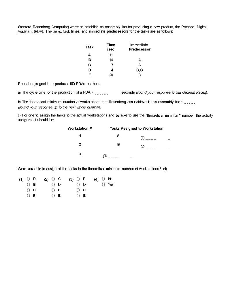 1 Stanford Rosenberg Computing wants to establish