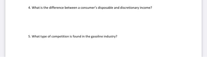 4. What is the difference between a consumer's