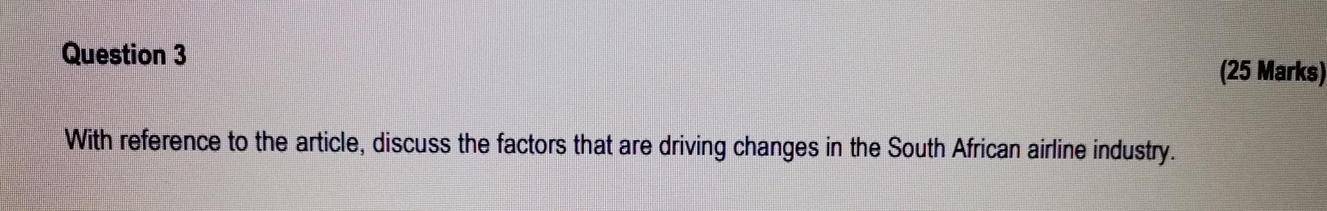 With reference to the article, discuss the