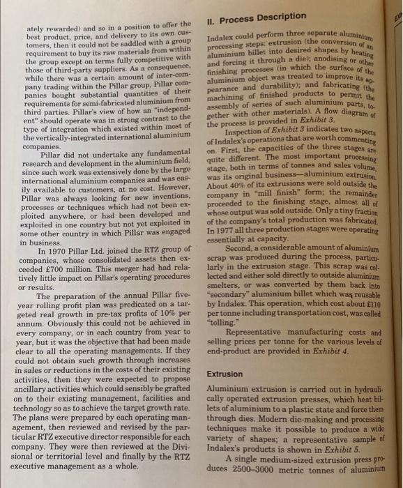 Discuss the following operations categories for