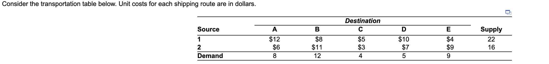 answer both parts with new numbers Consider the