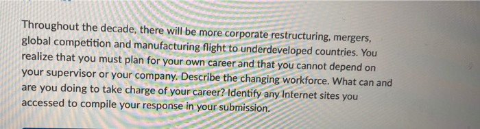 Throughout the decade, there will be more