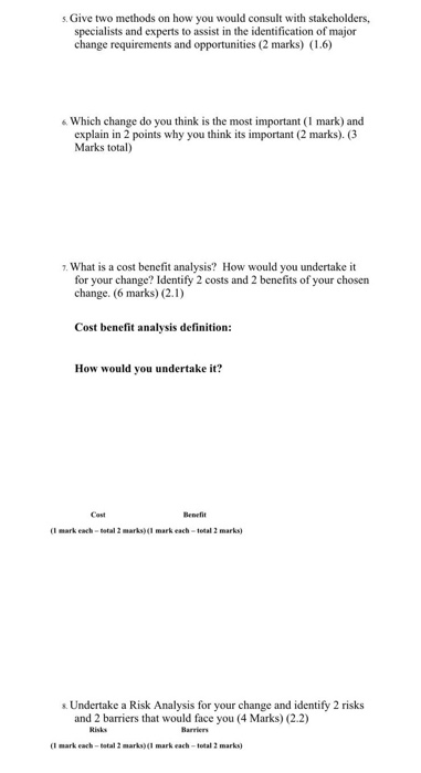 Scenariol: Please answer the questions below