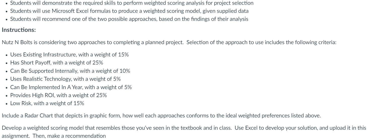 Students will demonstrate the required skills to