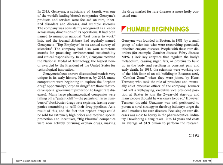 Correctly identify the companys mission and goals