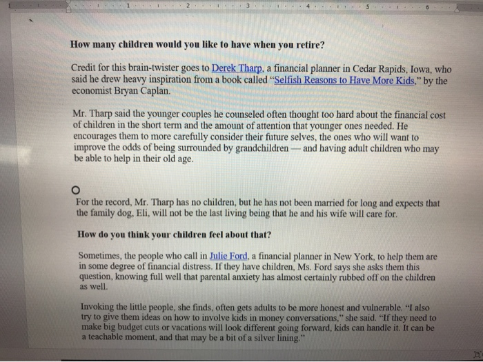 What are your money values? The purpose of this