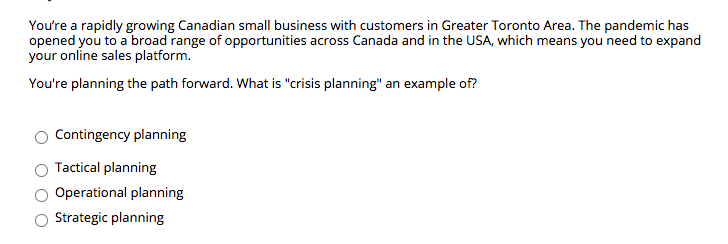 Youre a rapidly growing Canadian small business