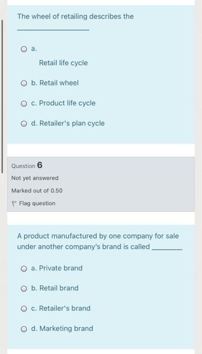i need fast solve The wheel of retailing