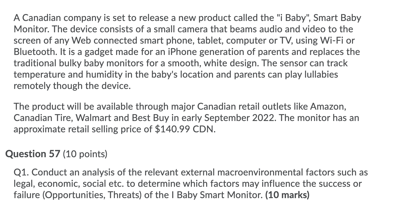 A Canadian company is set to release a new