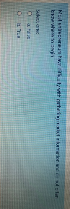 Most entrepreneurs have difficulty with gathering