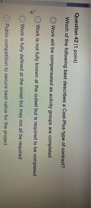 Question 39 (1 point) How can a Project Manager