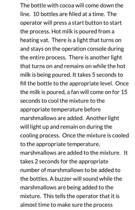 Add the items into their columns specified for