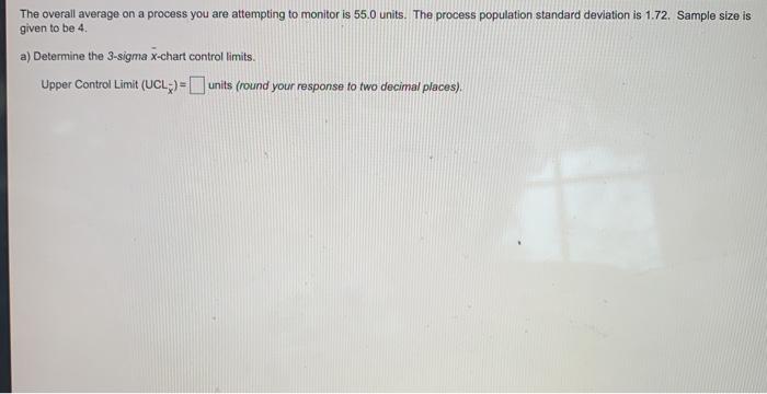 what is the Lower Control Limit? Now determine 2