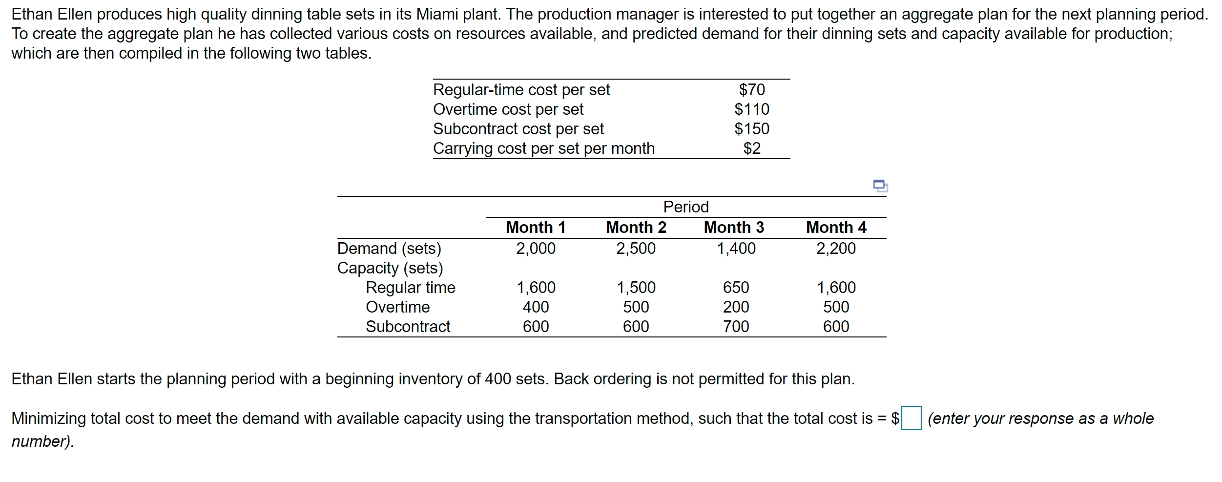Ethan Ellen produces high quality dinning table