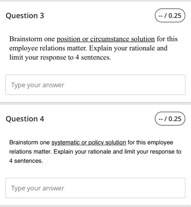 Read the caselette then answer the 11 questions.