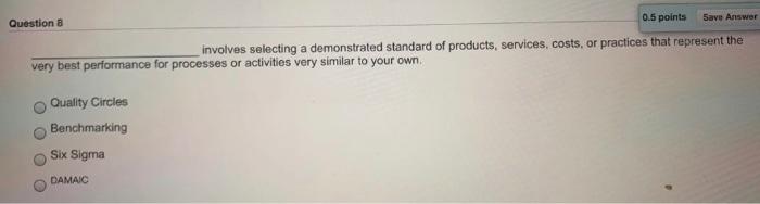 Choose the correct answer Save Answer Question 15