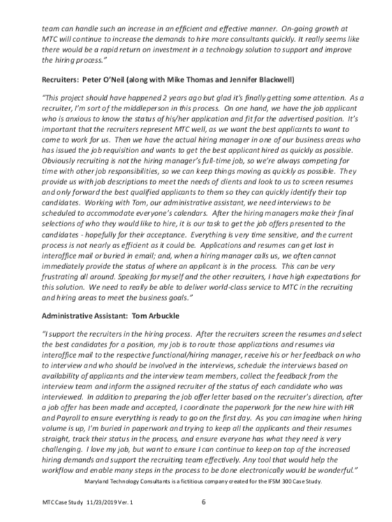 Stage 2: Process Analysis Before you begin work