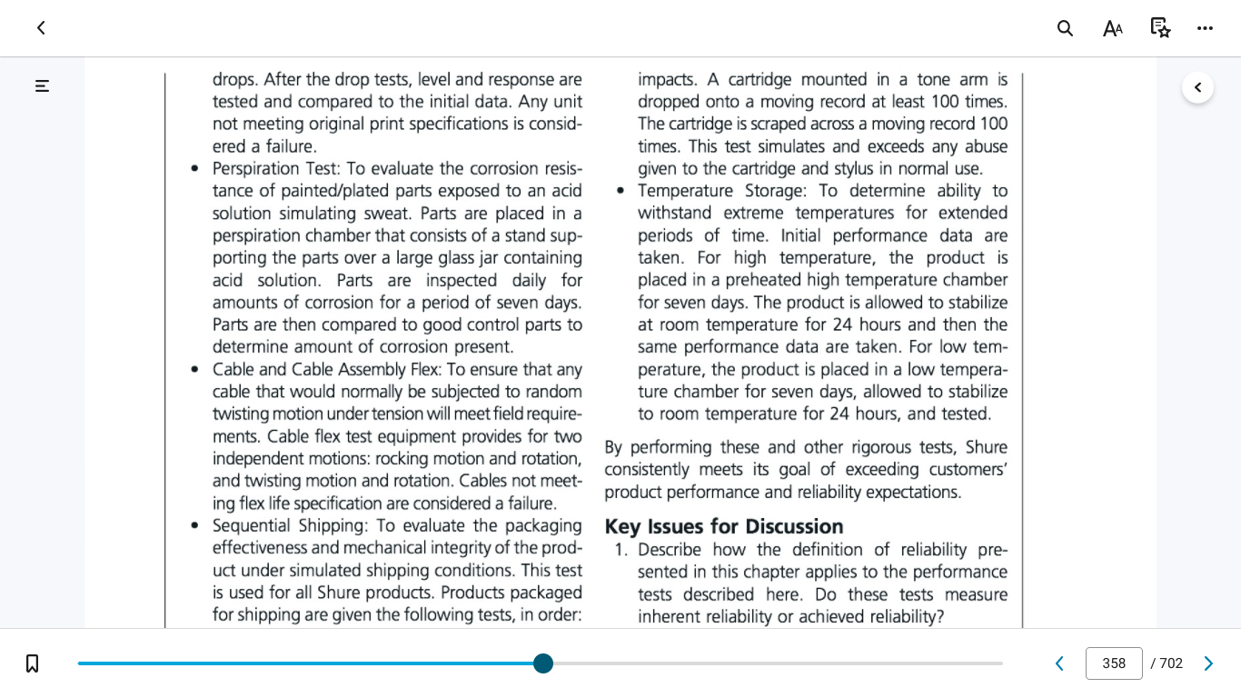 you will review the Quality in Practice exercise