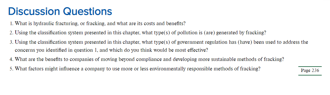 ***** Don't answer the discussion questions