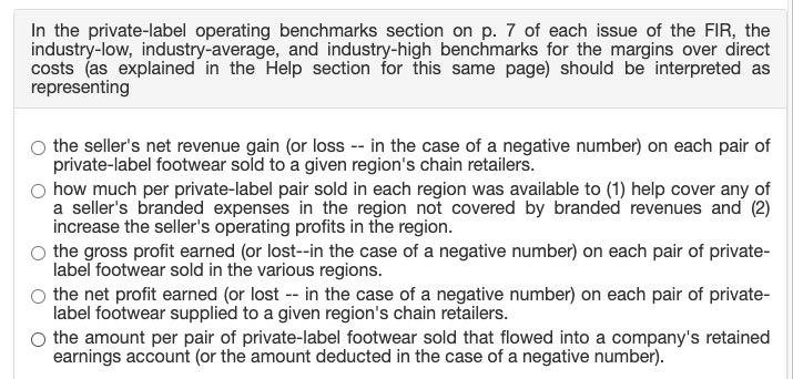 Based on the industry-low, industry-average, and