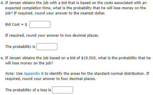 QUESTIONS: B. What is the expected project