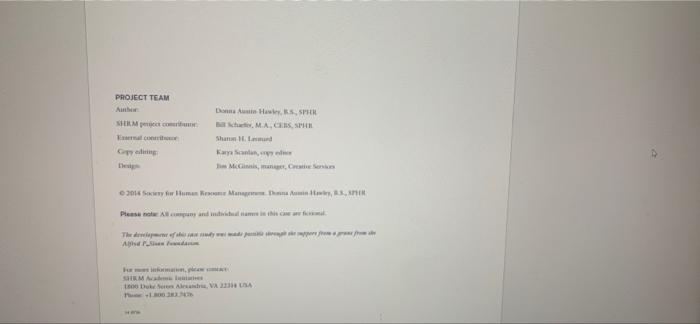 Mark Swann, the director of human resources at