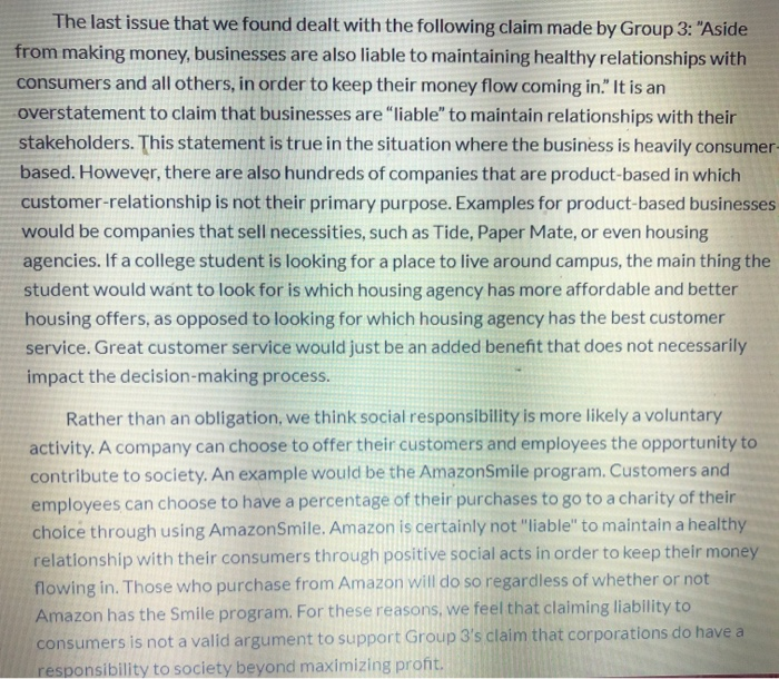 This is an Debate. The group posted there Attack