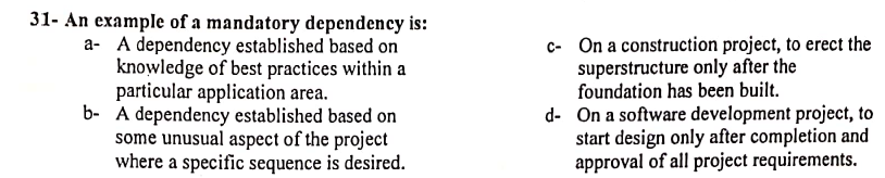 17- The most important input for the Sequence