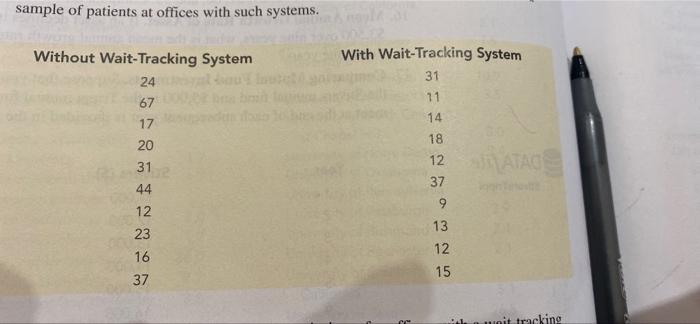 Problems 79 21. z-Scores for Patient Waiting