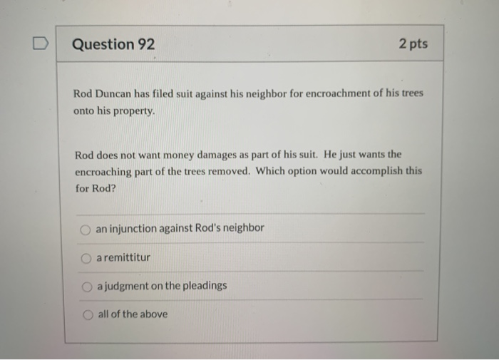 Question 93 2 pts Jasmine Carmichael has been