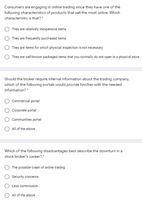 Type or paste question here Stock trading