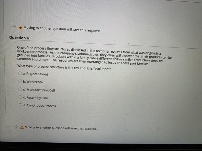 Ls Moving to another question will save this