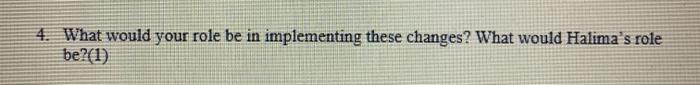 case study Q4 Read the case given below and