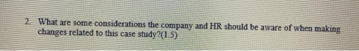 case study Q2 Read the case given below and