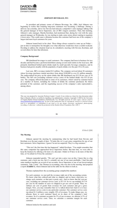 Design an Activity-Based Costing system for a