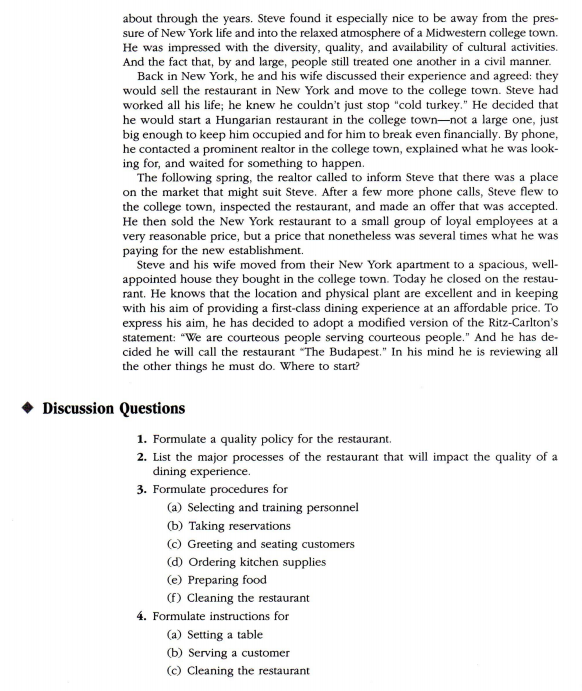 The Budapest Steve Feketa sat in his closed,