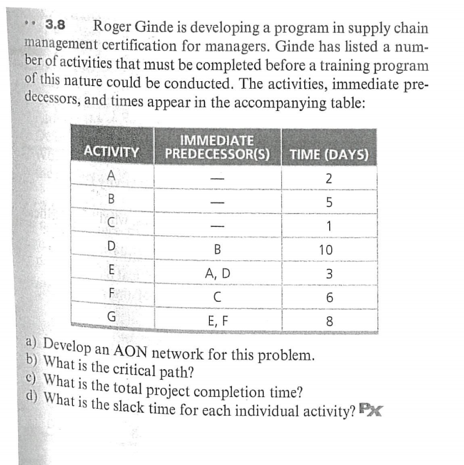 I do not understand how to do problem a,b,c, and