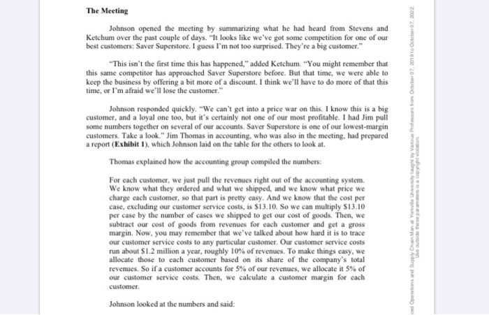 Design an Activity-Based Costing system for a