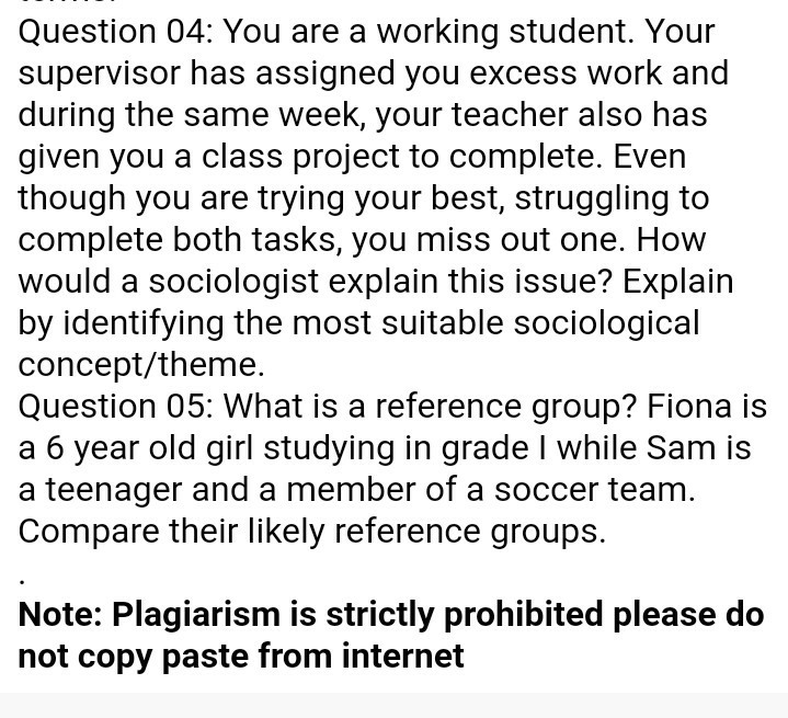 Answer in no more than 50 words each. Question