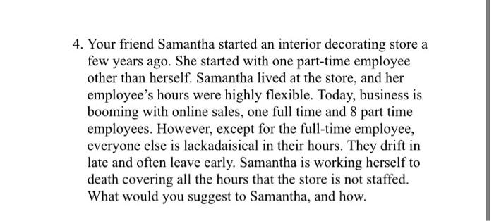 3. You just received a call from one of your